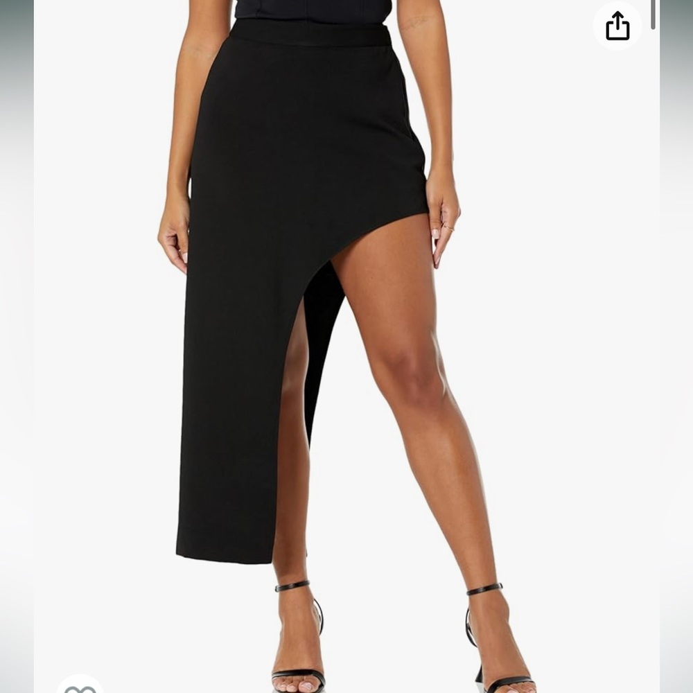 NWT the Drop Women’s black long maxi skirt by @glencyfliez